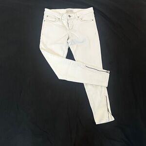 Express Women's White Skinny Jeans